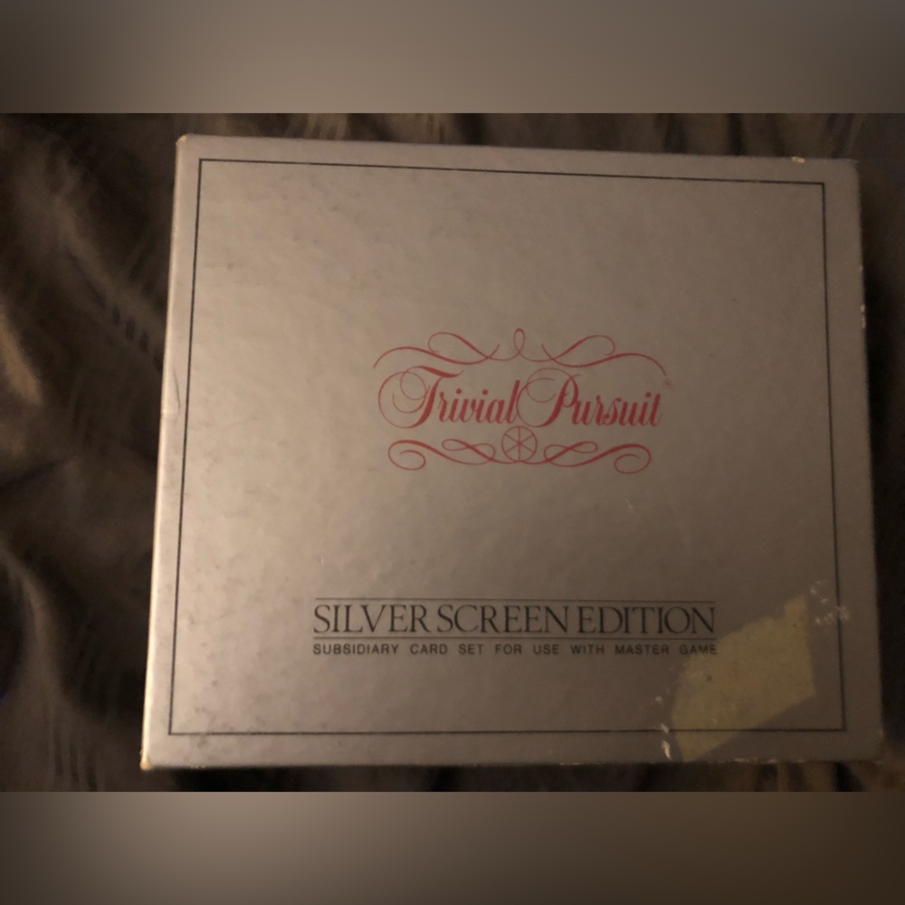 Trivial Pursuit SILVER SCREEN EDITION Subsidiary Card Set Expansion Pack G1